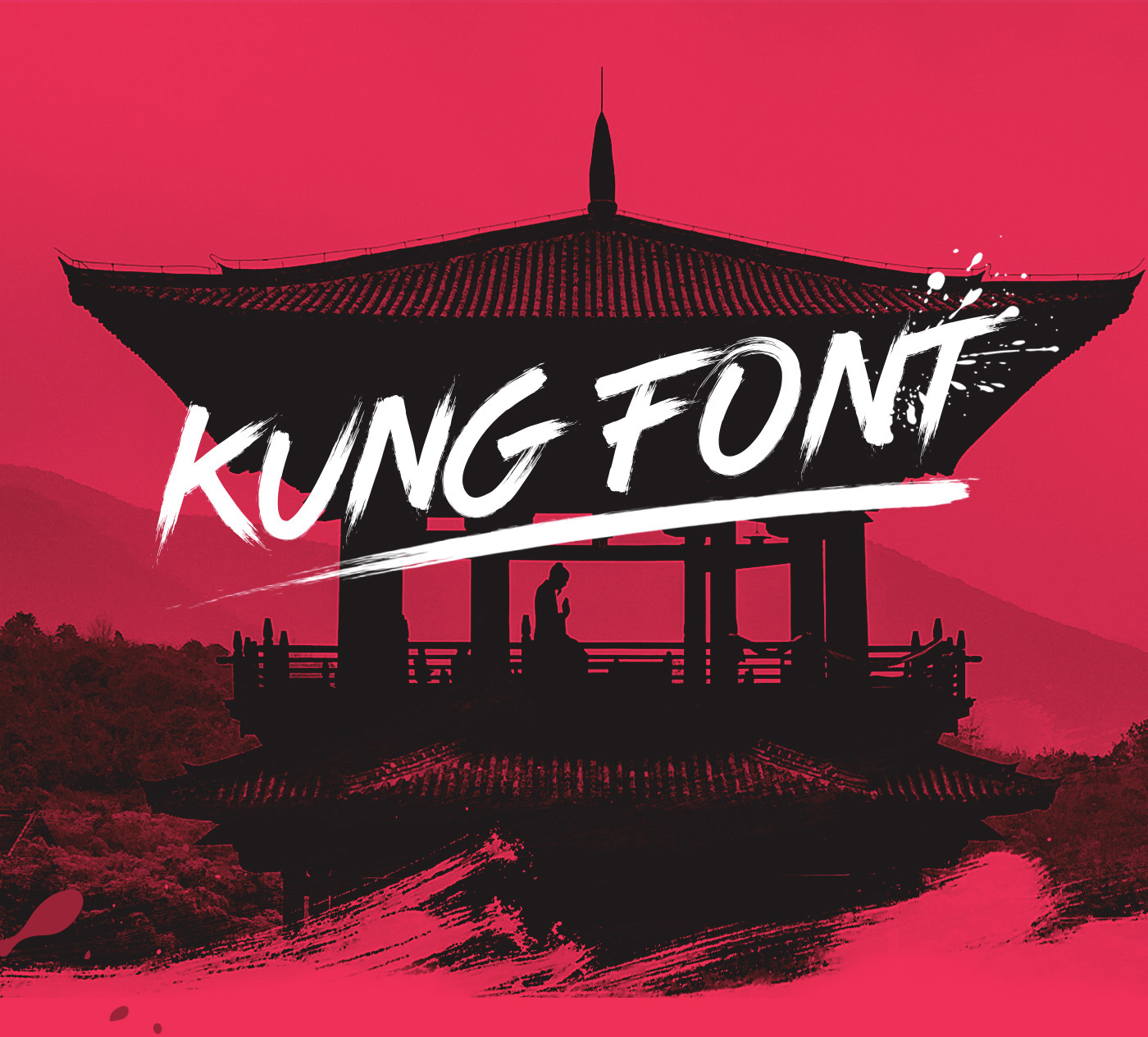 Ejemplo de fuente Kungfont #1