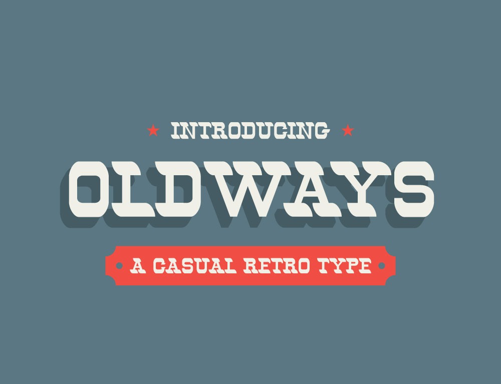 Ejemplo de fuente Oldways #1