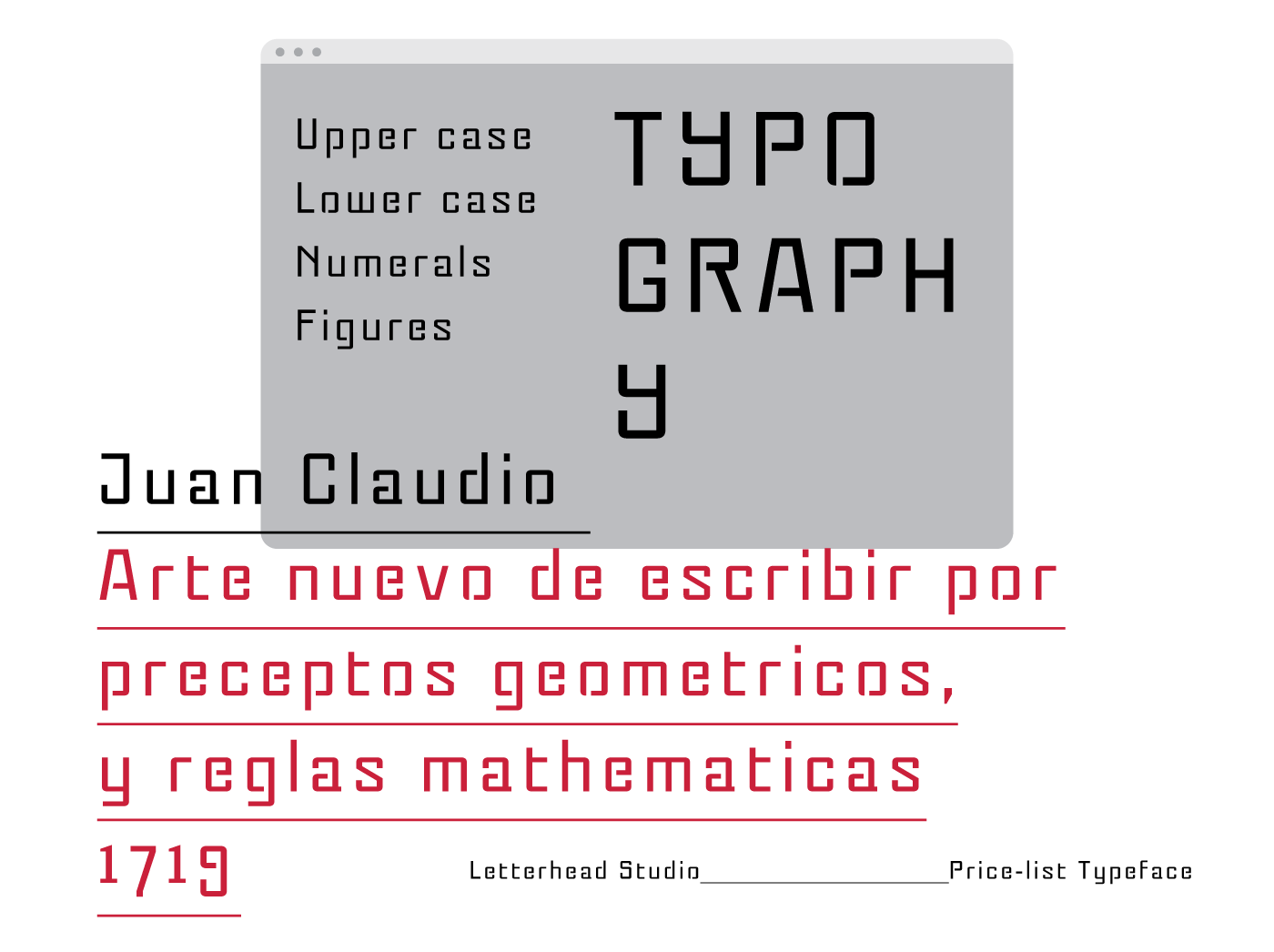 Ejemplo de fuente Pricelist #6