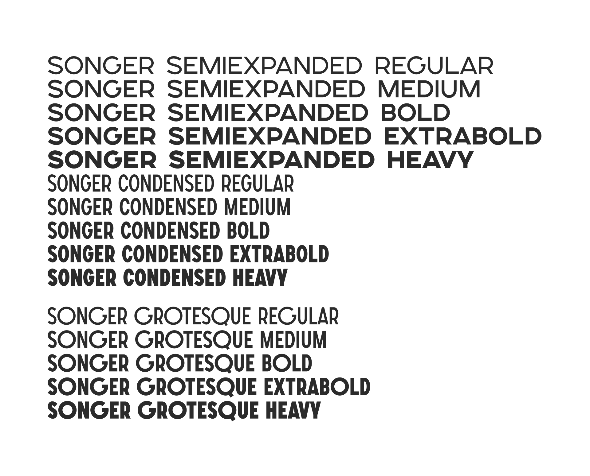 Ejemplo de fuente Songer #2