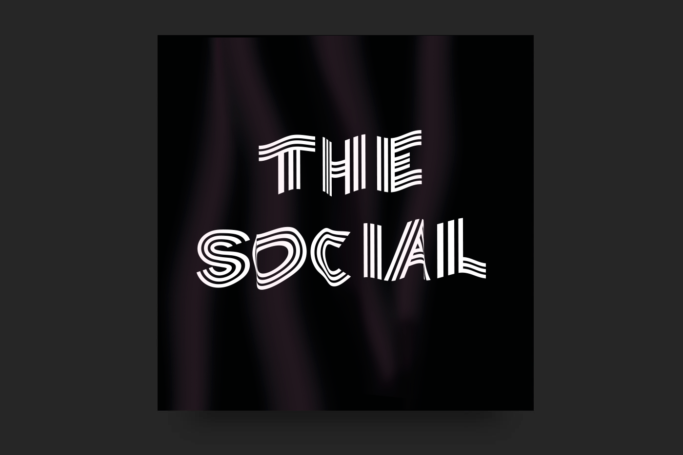 Ejemplo de fuente The Social #1