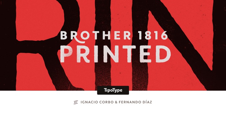 Ejemplo de fuente Brother 1816 #4