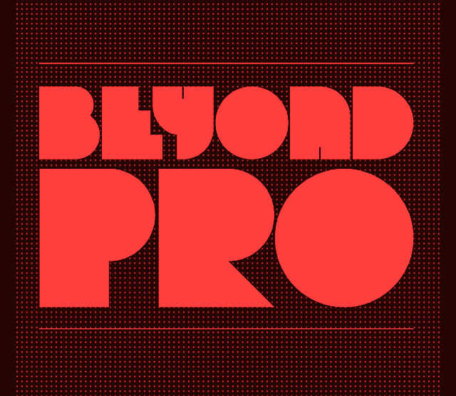 Ejemplo de fuente Beyond Pro #1