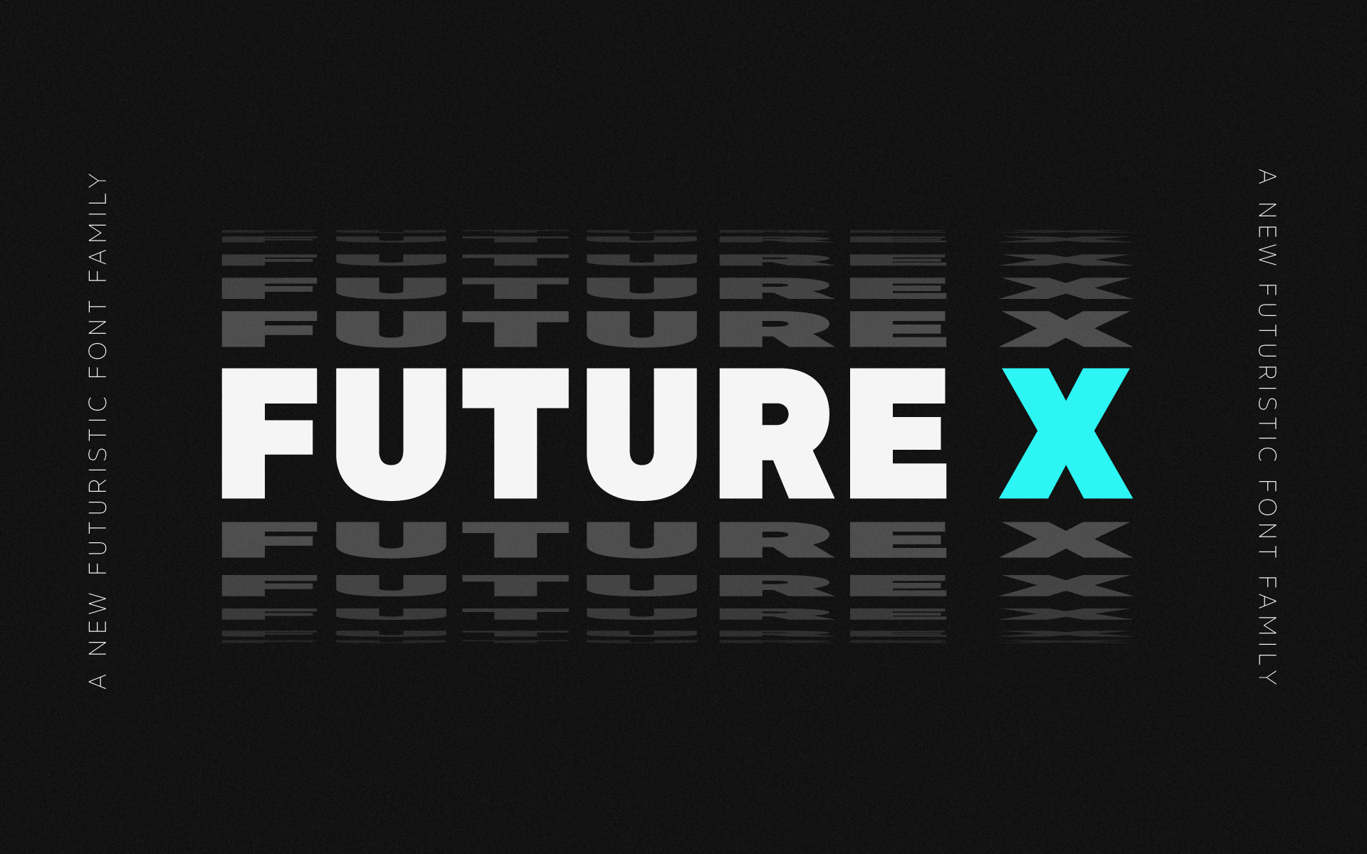 Ejemplo de fuente MADE Future X #1