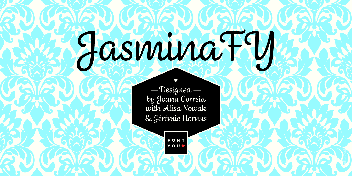 Ejemplo de fuente Jasmina FY #1