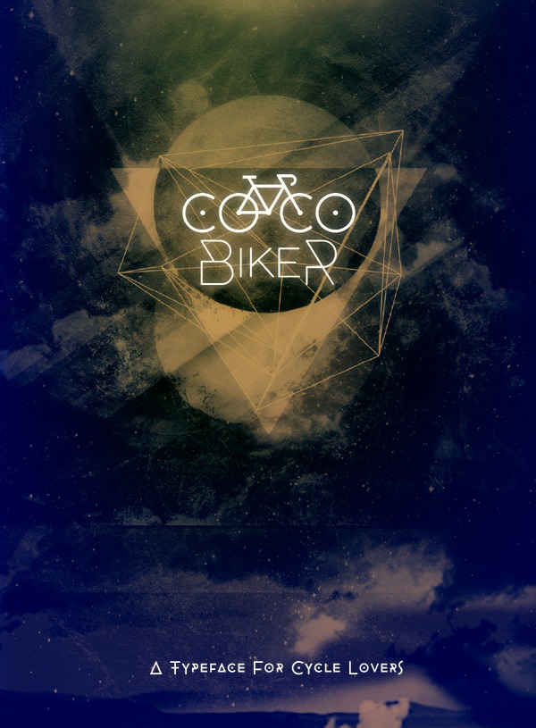 Ejemplo de fuente Cocobiker #1