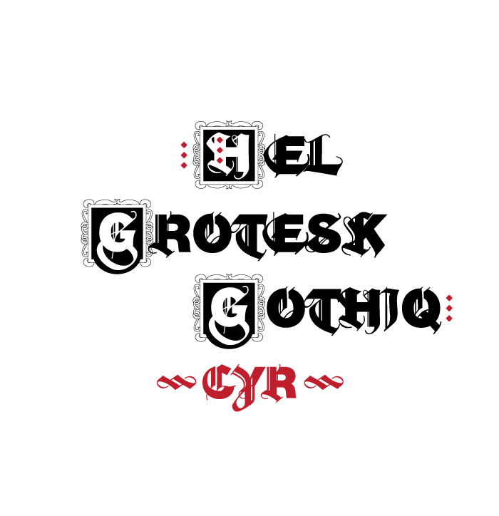 Ejemplo de fuente Hel Grotesk Gothiq #1