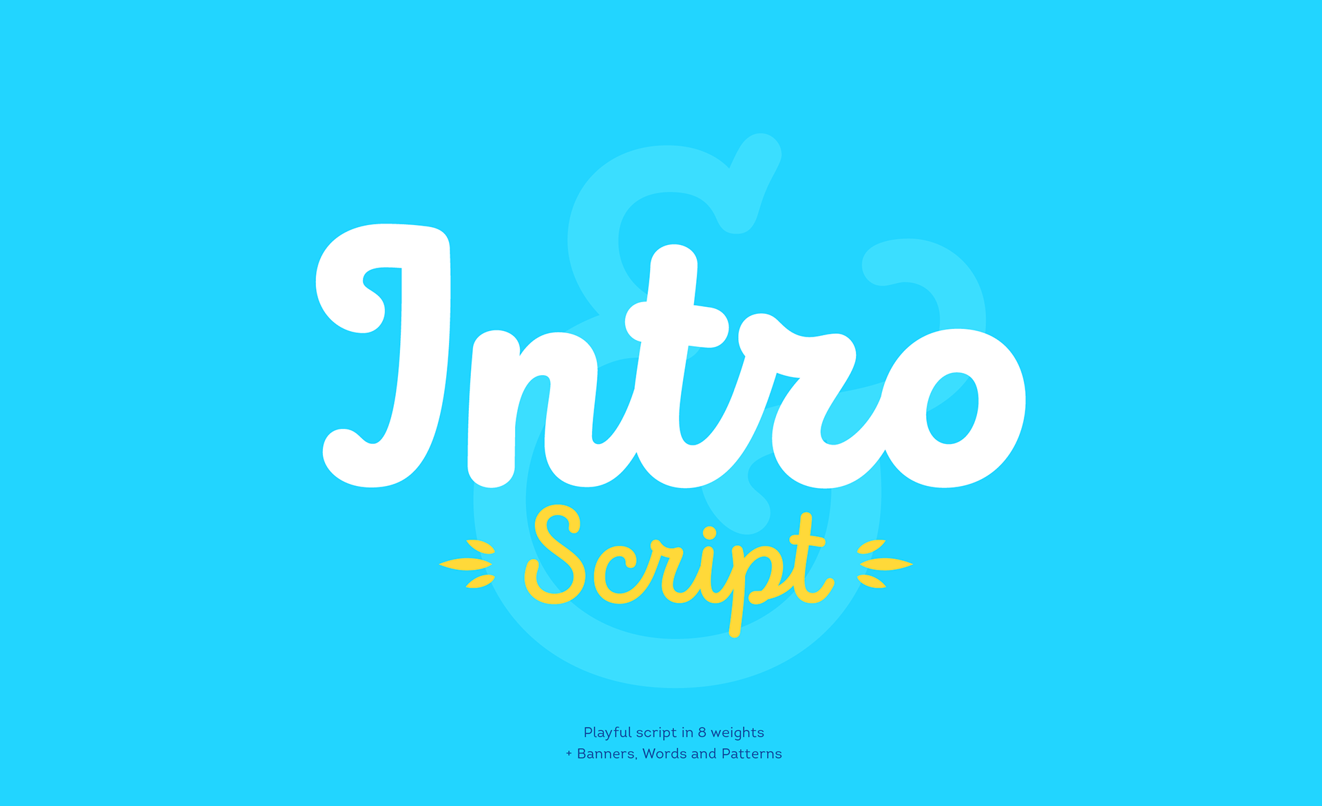 Ejemplo de fuente Intro Script Demo Medium #1