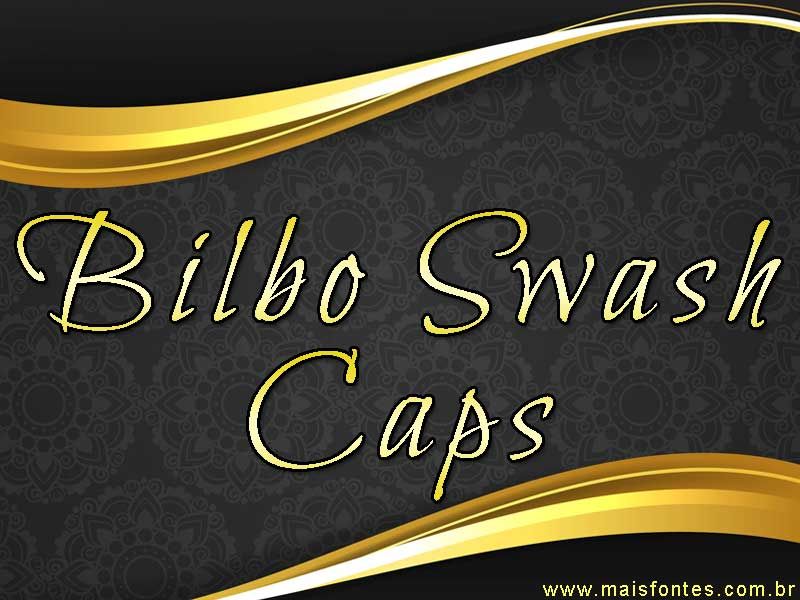 Ejemplo de fuente Bilbo Swash Caps #1