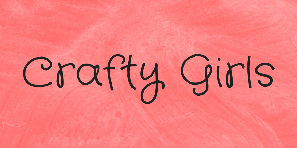 Ejemplo de fuente Crafty Girls #1