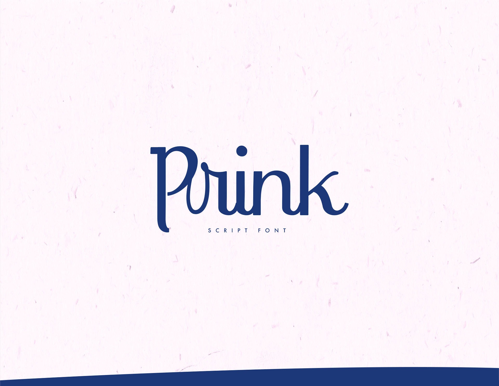 Ejemplo de fuente Prink Script #1