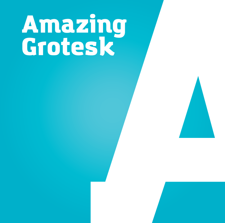 Ejemplo de fuente Amazing Grotesk #1