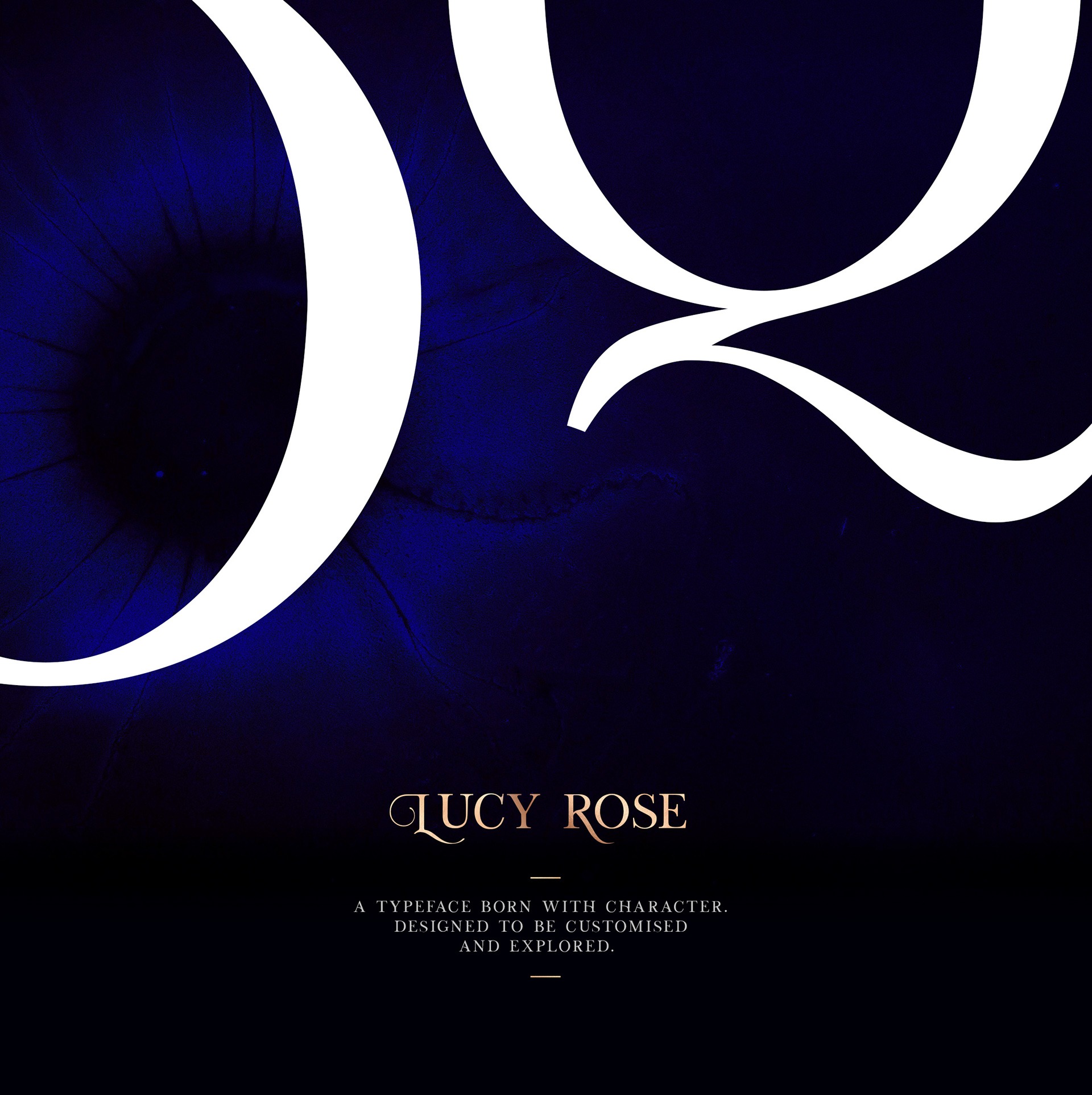 Ejemplo de fuente Lucy Rose #6