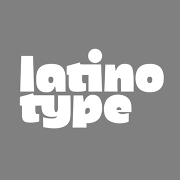 Ejemplo de fuente Latinotype #3