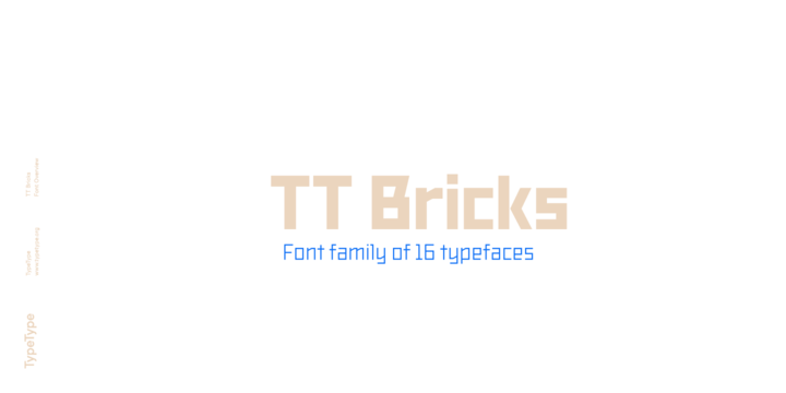 Ejemplo de fuente TT Bricks #1