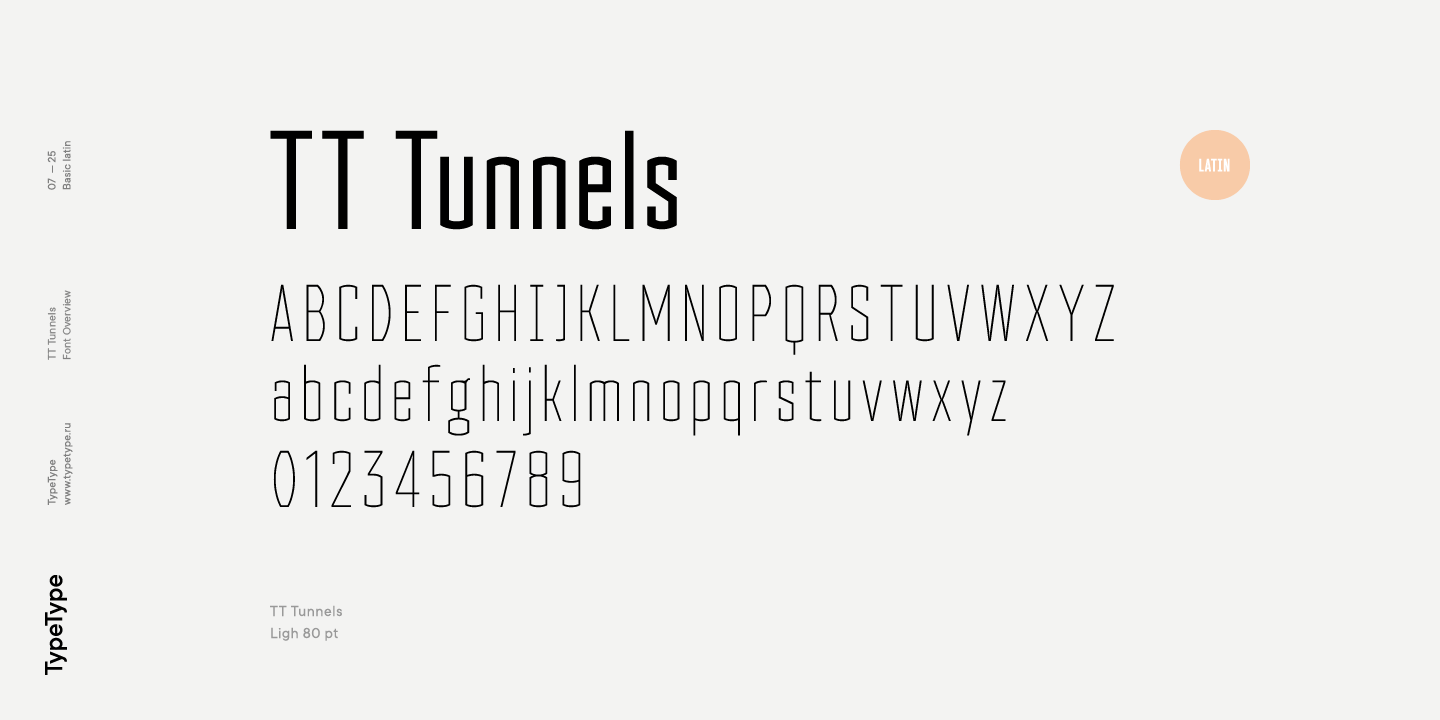 Ejemplo de fuente TT Tunnels #7