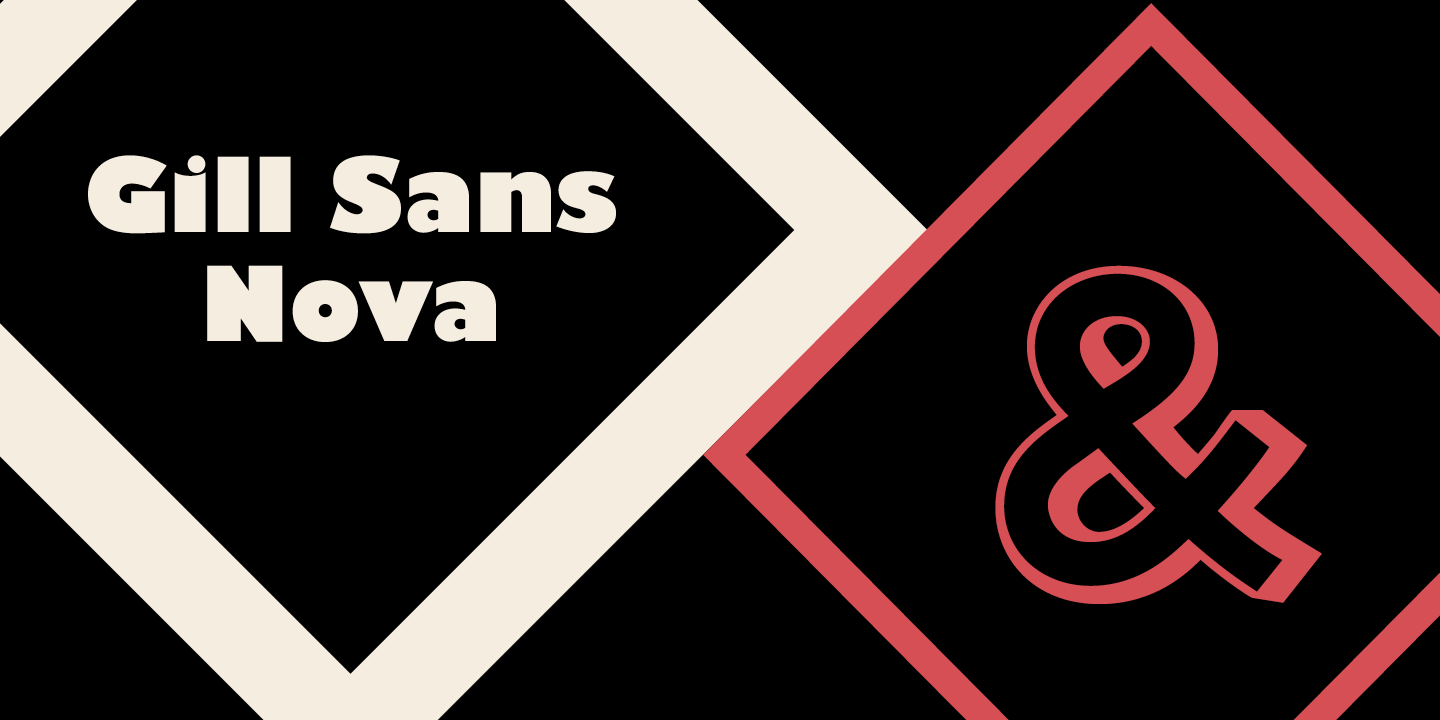 Ejemplo de fuente Gill Sans Nova #2