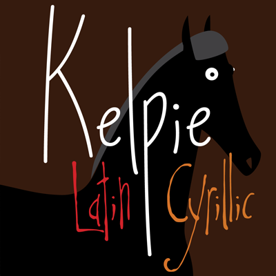 Ejemplo de fuente Kelpie #1