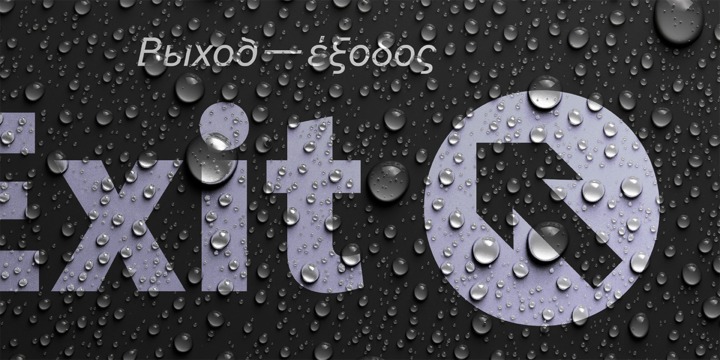 Ejemplo de fuente FF Nort #4