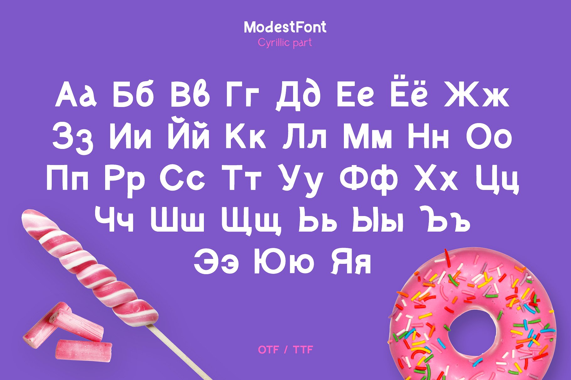 Ejemplo de fuente Modest Font #11