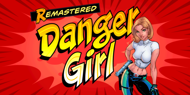 Ejemplo de fuente CC Danger Girl #1