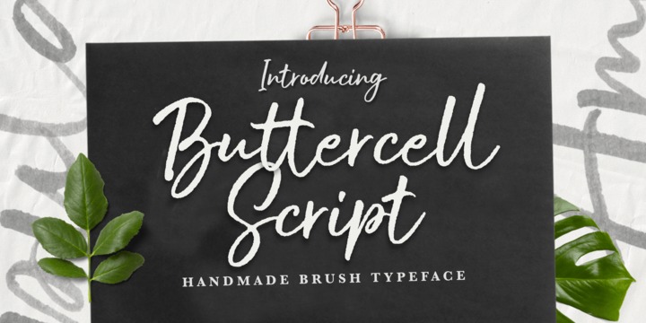 Ejemplo de fuente Buttercell Script #1