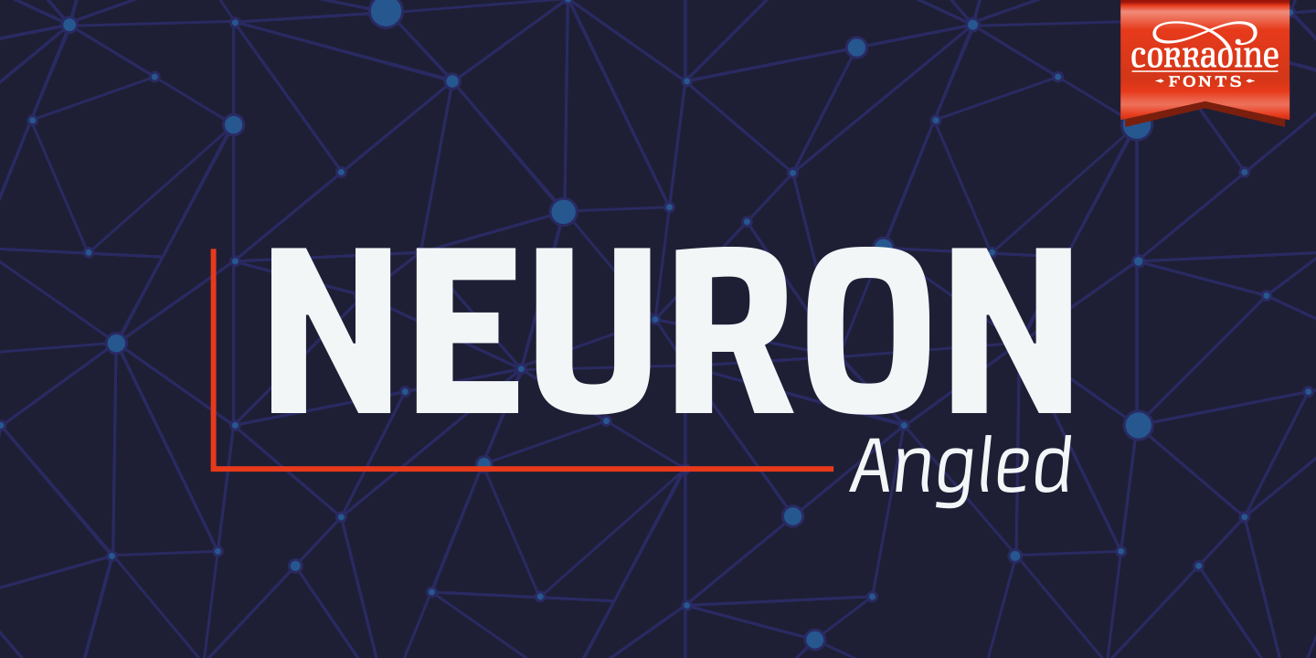 Ejemplo de fuente Neuron Angled #1