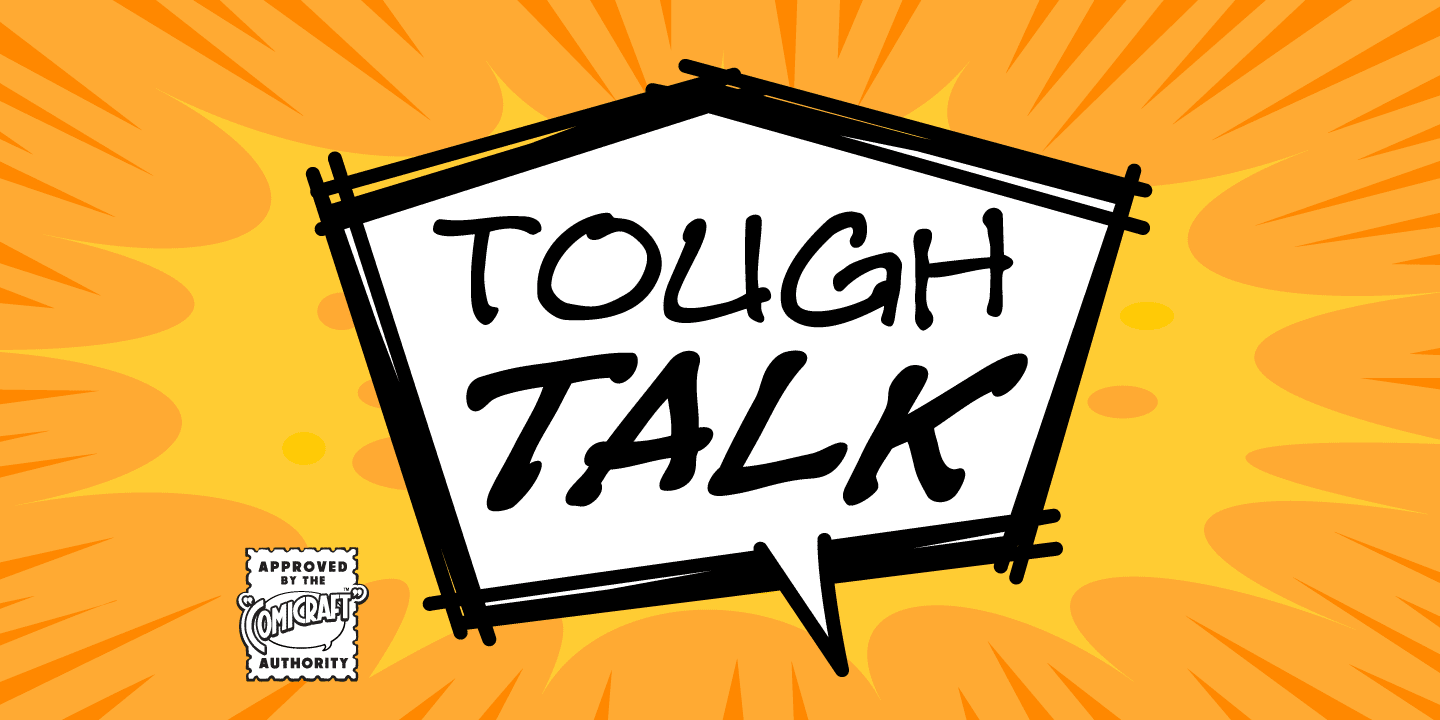 Ejemplo de fuente Tough Talk #1