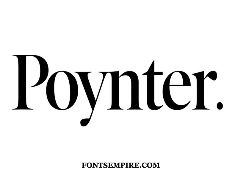 Ejemplo de fuente Poynter #1