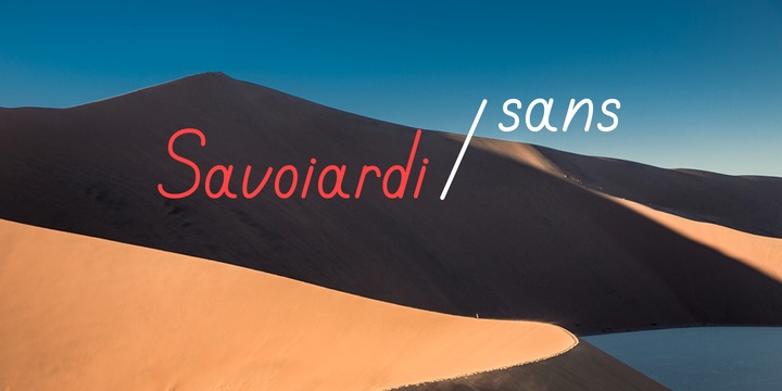 Ejemplo de fuente Savoiardi #2