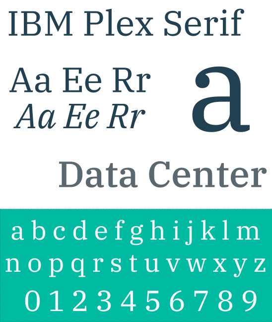 Ejemplo de fuente IBM Plex Sans Thai Looped #1