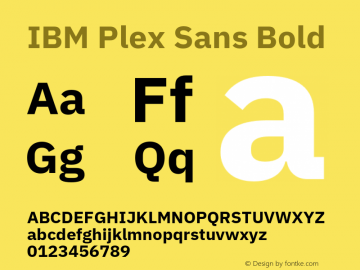 Ejemplo de fuente IBM Plex Sans Thai #1