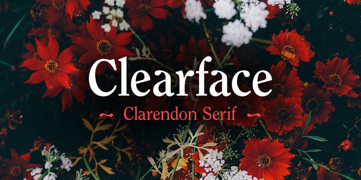 Ejemplo de fuente ITC Clearface #1