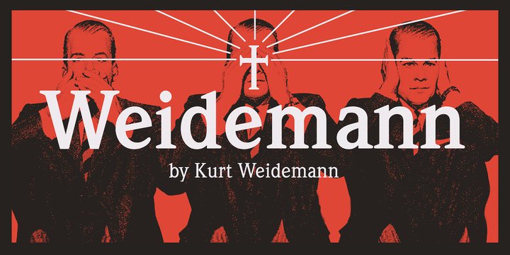 Ejemplo de fuente ITC Weidemann #1