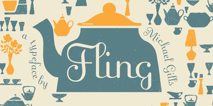 Ejemplo de fuente Fling #1