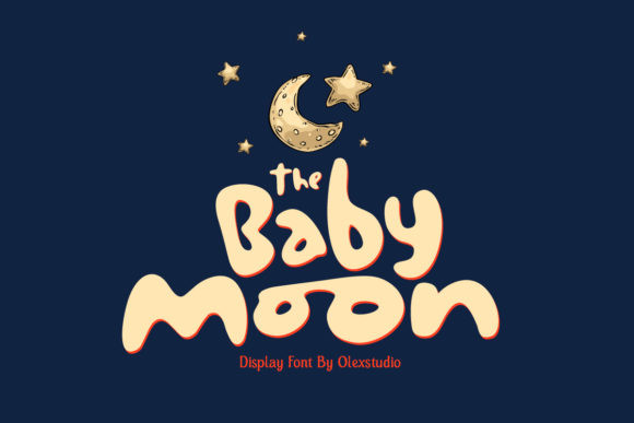 Ejemplo de fuente The Baby Moon #1