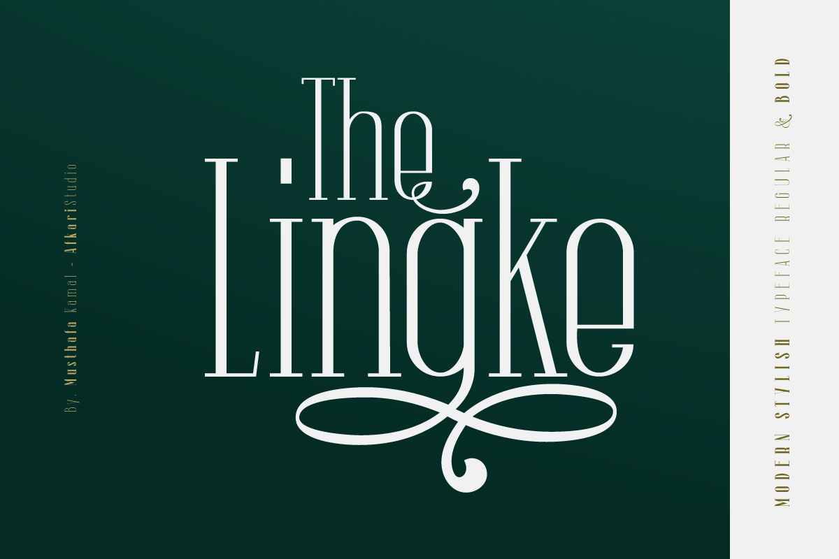 Ejemplo de fuente The Lingke #1