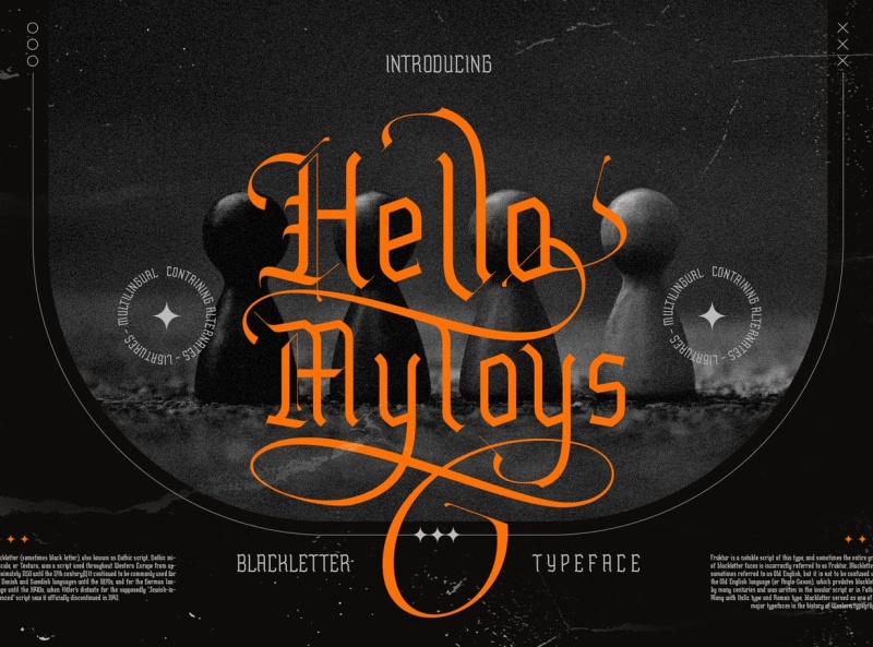 Ejemplo de fuente Hello Mytoys #1