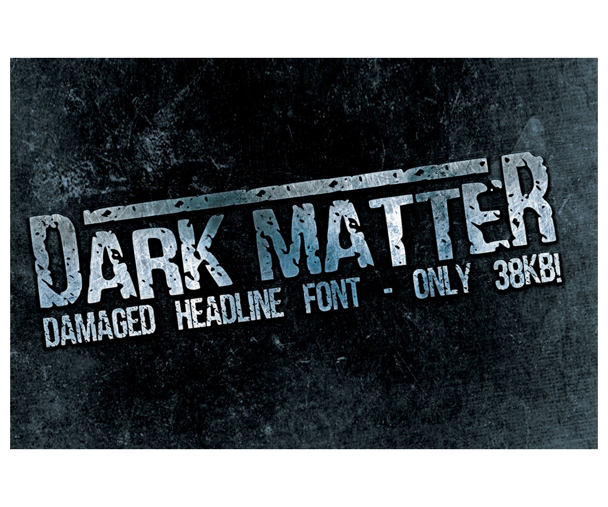 Ejemplo de fuente Horde Dark Matter #1