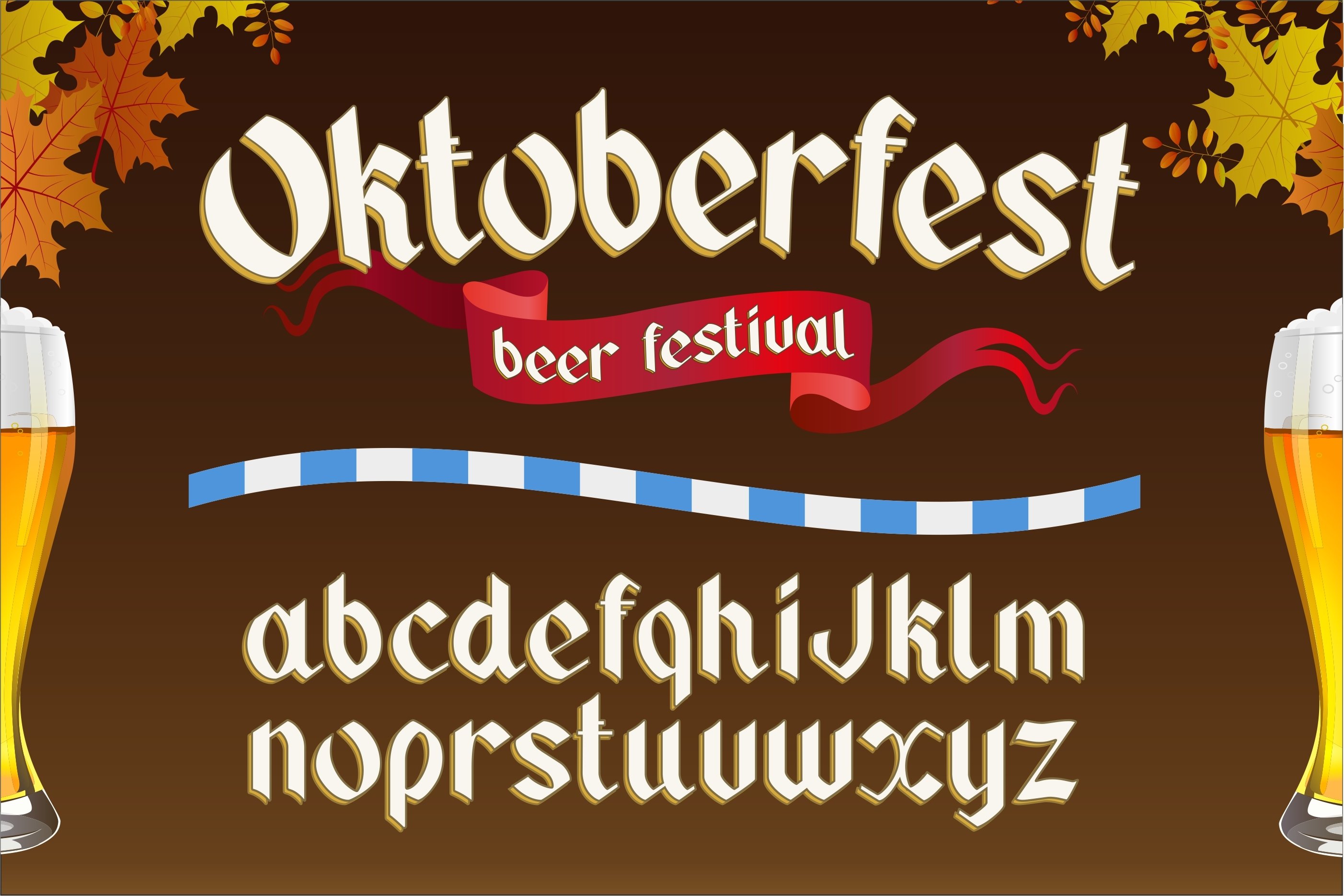 Ejemplo de fuente Oktoberfest #1