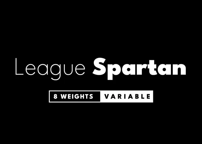 Ejemplo de fuente League Spartan #1