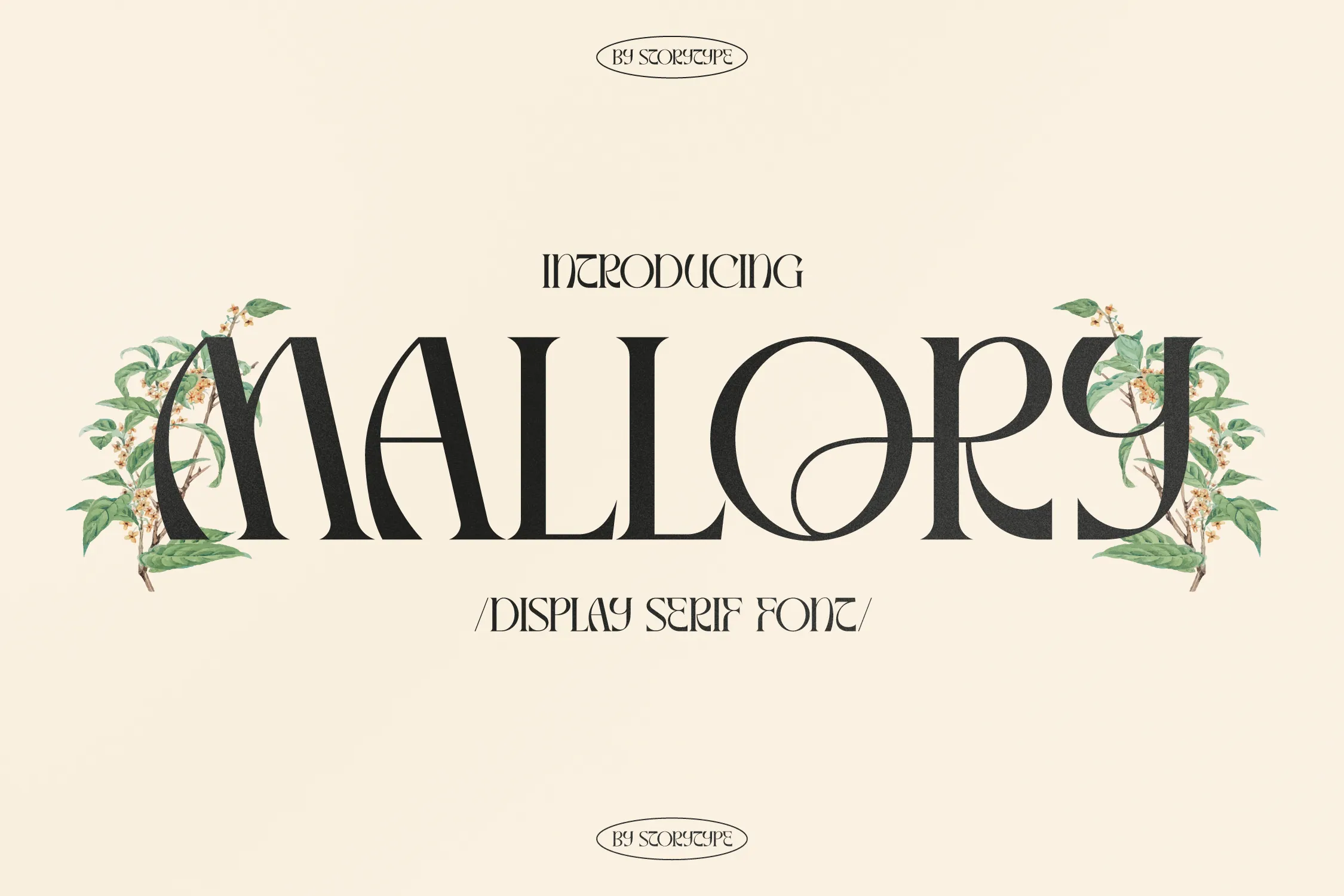 Ejemplo de fuente Mallory Display Serif #1