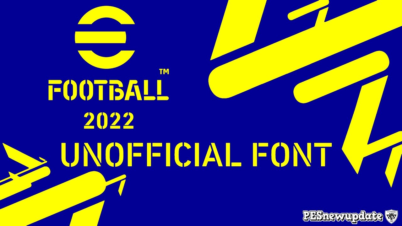 Ejemplo de fuente eFootball #1