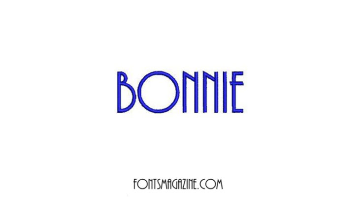 Ejemplo de fuente Bonnie Condensed #1