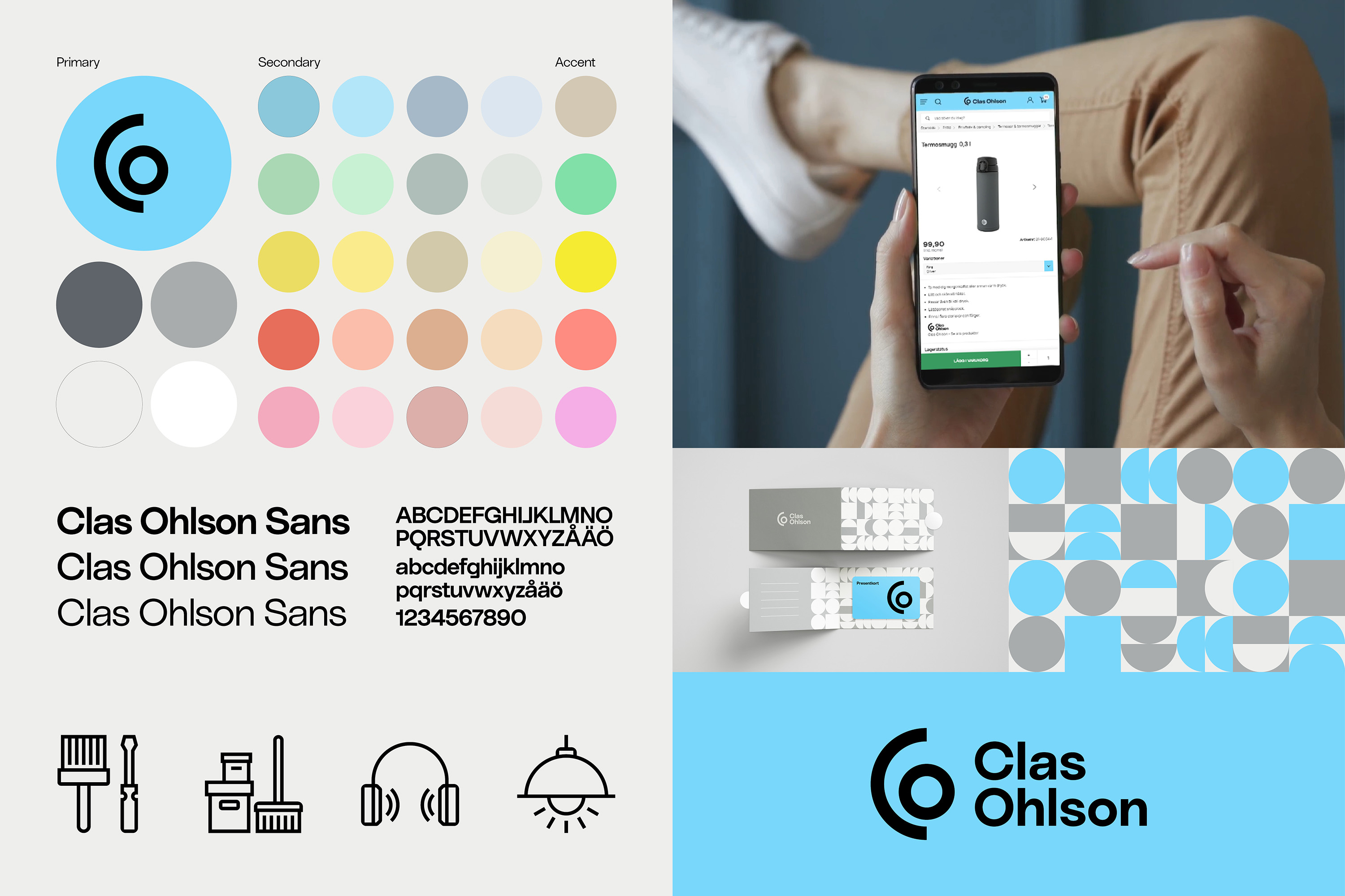 Ejemplo de fuente Clas Ohlson Sans Web #1
