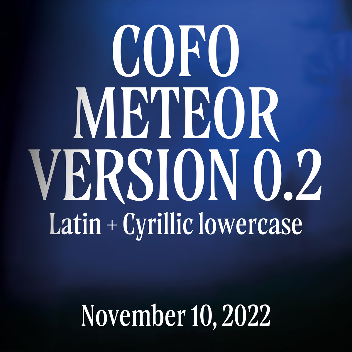 Ejemplo de fuente CoFo Meteor V0.2 #1