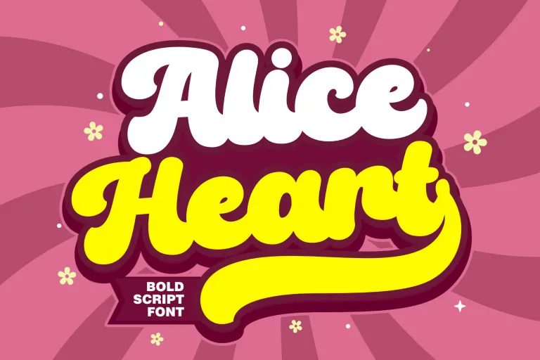 Ejemplo de fuente Alice Heart #1