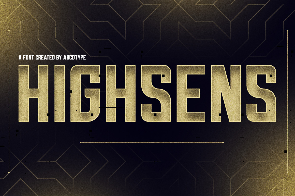 Ejemplo de fuente Highsens #1