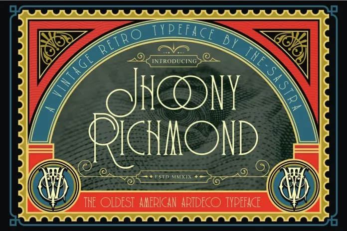 Ejemplo de fuente Jhoony Richmond #1