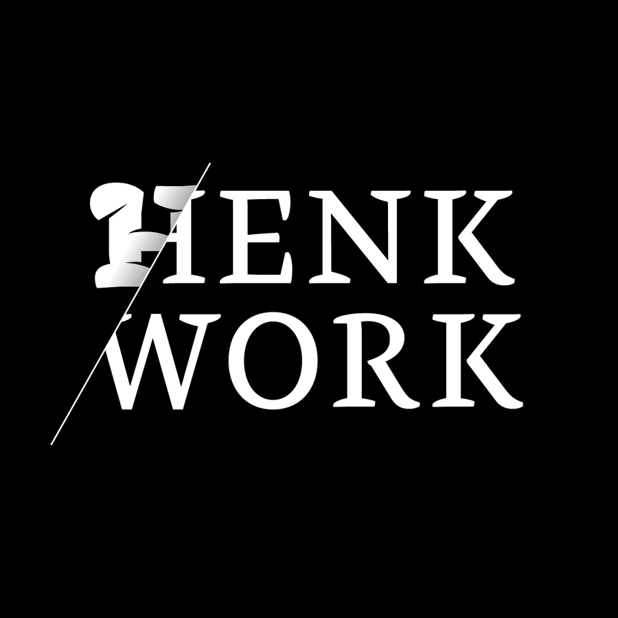 Ejemplo de fuente Henk Work #1